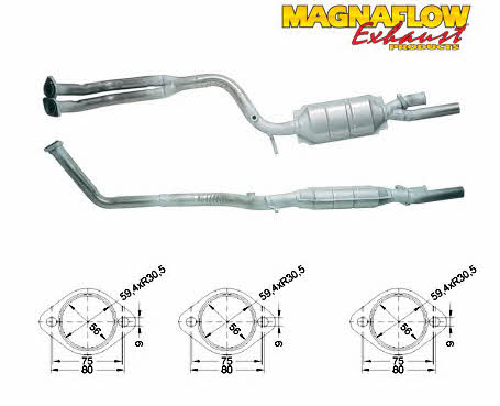 Magnaflow 85020 Катализатор 85020: Отличная цена - Купить в Польше на 2407.PL!