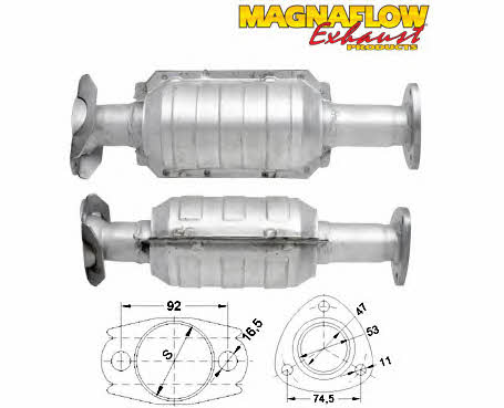 Magnaflow 83014 Catalytic Converter 83014: Buy near me at 2407.PL in Poland at an Affordable price!