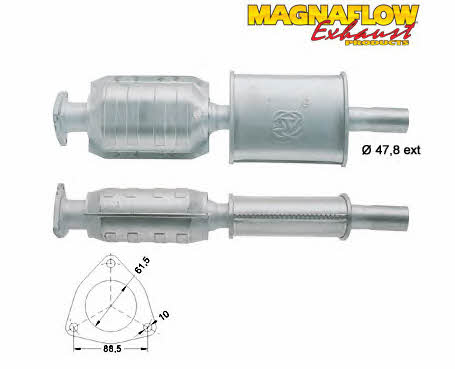 Magnaflow 81858D Katalizator 81858D: Dobra cena w Polsce na 2407.PL - Kup Teraz!