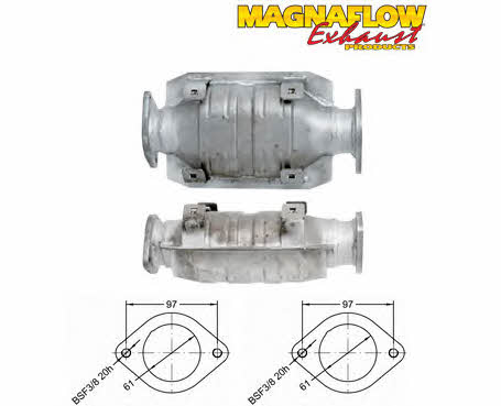 Magnaflow 85613 Catalytic Converter 85613: Buy near me in Poland at 2407.PL - Good price!