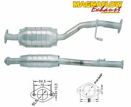 Magnaflow 82554 Katalysator 82554: Kaufen Sie zu einem guten Preis in Polen bei 2407.PL!