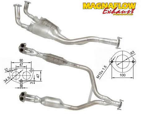 Magnaflow 84507 Catalytic Converter 84507: Buy near me at 2407.PL in Poland at an Affordable price!