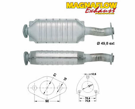 Magnaflow 85822 Catalytic Converter 85822: Buy near me in Poland at 2407.PL - Good price!
