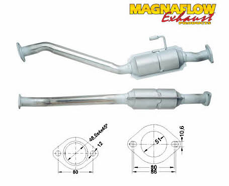 Magnaflow 82546 Катализатор 82546: Отличная цена - Купить в Польше на 2407.PL!