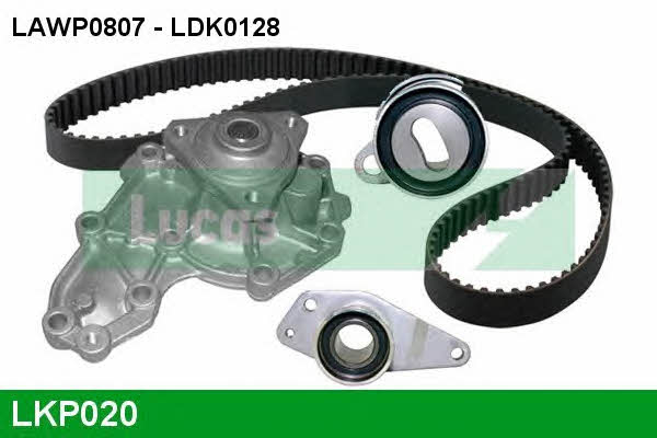 Lucas Engine Drive LKP020 Steuerungseinrichtungsriemen, Satz mit Wasserpumpe LKP020: Kaufen Sie zu einem guten Preis in Polen bei 2407.PL!