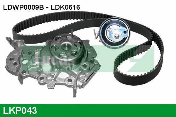 Lucas engine drive LKP043 TIMING BELT KIT WITH WATER PUMP LKP043: Buy near me in Poland at 2407.PL - Good price!
