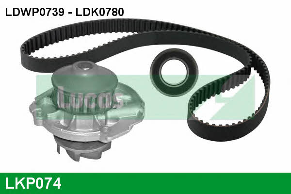 Lucas Engine Drive LKP074 Steuerungseinrichtungsriemen, Satz mit Wasserpumpe LKP074: Kaufen Sie zu einem guten Preis in Polen bei 2407.PL!
