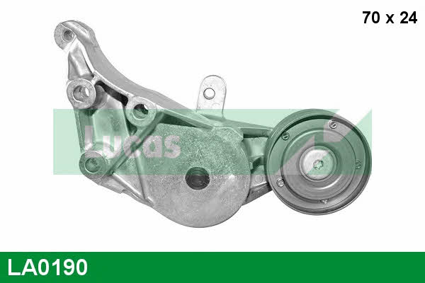 Lucas engine drive LA0190 V-ribbed belt tensioner (drive) roller LA0190: Buy near me in Poland at 2407.PL - Good price!