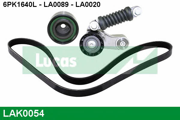 Lucas engine drive LAK0054 Комплект ремня генератора LAK0054: Отличная цена - Купить в Польше на 2407.PL!
