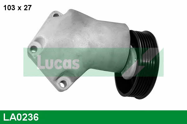 Lucas engine drive LA0236 Ролик натяжной ремня поликлинового (приводного) LA0236: Отличная цена - Купить в Польше на 2407.PL!