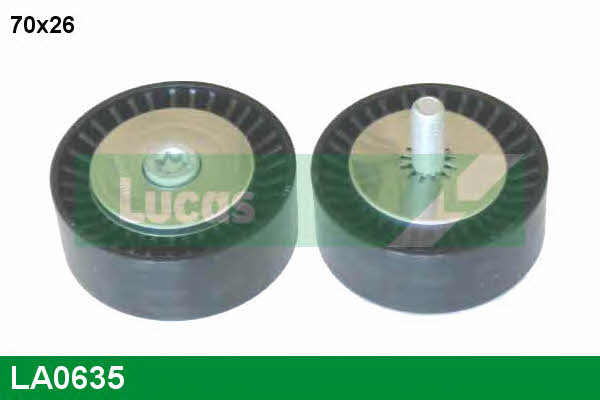 Lucas engine drive LA0635 V-ribbed belt tensioner (drive) roller LA0635: Buy near me in Poland at 2407.PL - Good price!