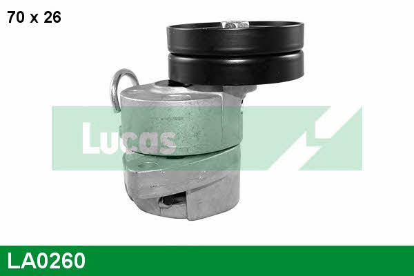 Lucas engine drive LA0260 V-ribbed belt tensioner (drive) roller LA0260: Buy near me in Poland at 2407.PL - Good price!