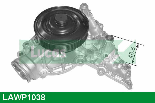 Lucas engine drive LAWP1038 Water pump LAWP1038: Buy near me in Poland at 2407.PL - Good price!