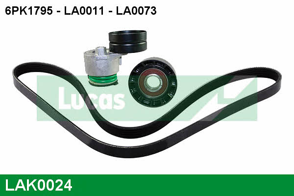  LAK0024 Комплект ремня генератора LAK0024: Отличная цена - Купить в Польше на 2407.PL!