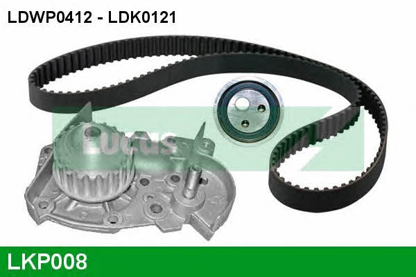 Lucas Engine Drive LKP008 Steuerungseinrichtungsriemen, Satz mit Wasserpumpe LKP008: Kaufen Sie zu einem guten Preis in Polen bei 2407.PL!