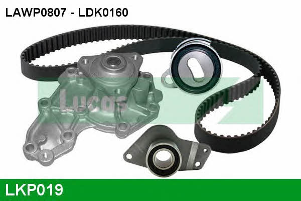 Lucas Engine Drive LKP019 Steuerungseinrichtungsriemen, Satz mit Wasserpumpe LKP019: Kaufen Sie zu einem guten Preis in Polen bei 2407.PL!