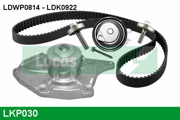 Lucas engine drive LKP030 TIMING BELT KIT WITH WATER PUMP LKP030: Buy near me in Poland at 2407.PL - Good price!