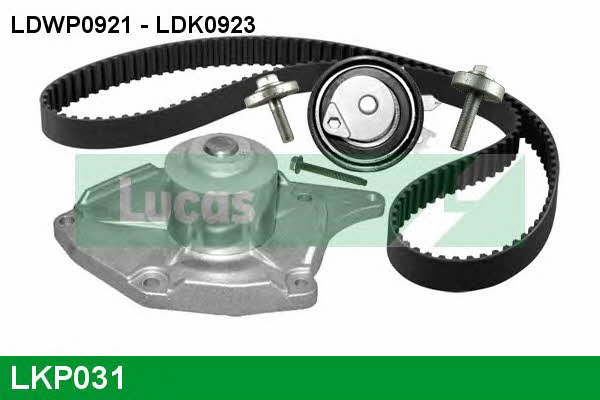 Lucas Engine Drive LKP031 Steuerungseinrichtungsriemen, Satz mit Wasserpumpe LKP031: Kaufen Sie zu einem guten Preis in Polen bei 2407.PL!