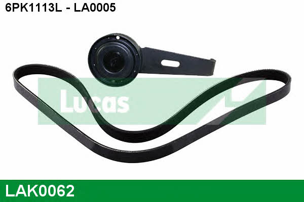 Lucas engine drive LAK0062 Drive belt kit LAK0062: Buy near me in Poland at 2407.PL - Good price!