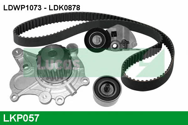 Lucas engine drive LKP057 TIMING BELT KIT WITH WATER PUMP LKP057: Buy near me in Poland at 2407.PL - Good price!