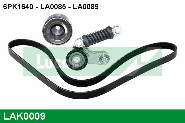  LAK0009 Drive belt kit LAK0009: Buy near me in Poland at 2407.PL - Good price!