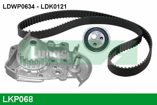 Lucas Engine Drive LKP068 Steuerungseinrichtungsriemen, Satz mit Wasserpumpe LKP068: Kaufen Sie zu einem guten Preis in Polen bei 2407.PL!