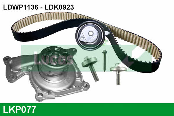 Lucas engine drive LKP077 TIMING BELT KIT WITH WATER PUMP LKP077: Buy near me at 2407.PL in Poland at an Affordable price!
