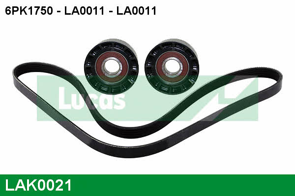Lucas engine drive LAK0021 Drive belt kit LAK0021: Buy near me in Poland at 2407.PL - Good price!