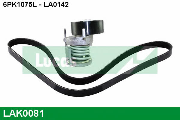 LAK0081 Drive belt kit LAK0081: Buy near me in Poland at 2407.PL - Good price!