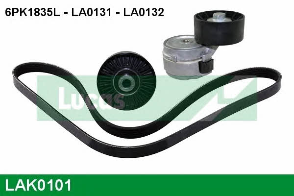 Lucas engine drive LAK0101 Drive belt kit LAK0101: Buy near me in Poland at 2407.PL - Good price!