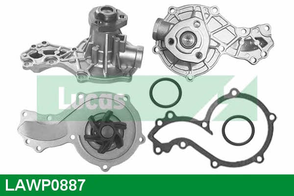 Lucas engine drive LAWP0887 Water pump LAWP0887: Buy near me in Poland at 2407.PL - Good price!