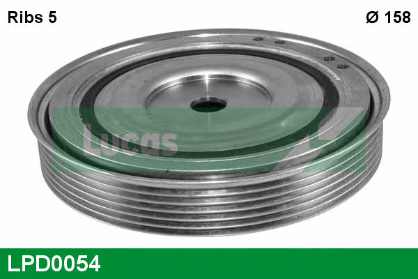Lucas engine drive LPD0054 Pulley crankshaft LPD0054: Buy near me in Poland at 2407.PL - Good price!