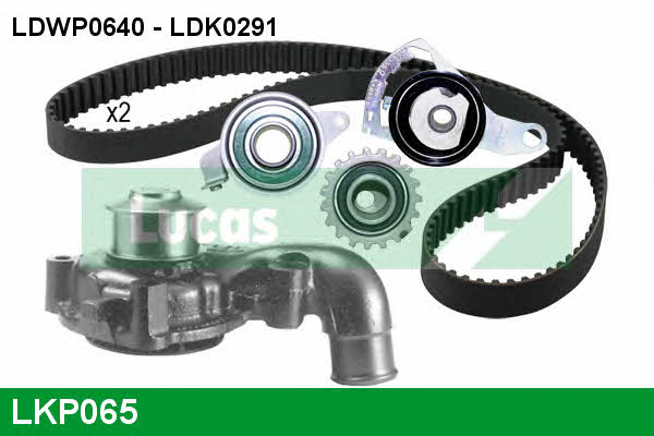 Lucas engine drive LKP065 TIMING BELT KIT WITH WATER PUMP LKP065: Buy near me in Poland at 2407.PL - Good price!