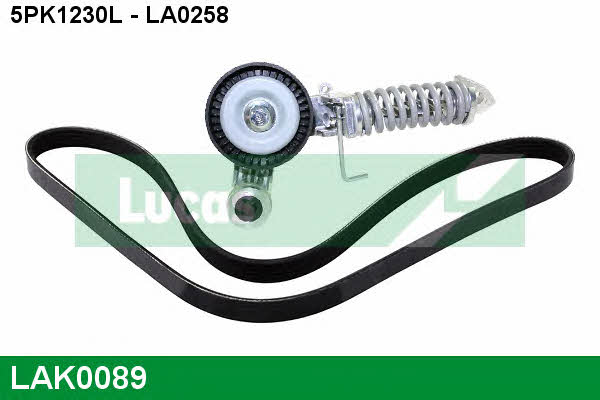 Lucas engine drive LAK0089 Drive belt kit LAK0089: Buy near me in Poland at 2407.PL - Good price!