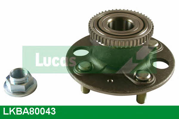 Lucas engine drive LKBA80043 Wheel hub with rear bearing LKBA80043: Buy near me in Poland at 2407.PL - Good price!