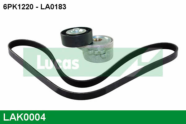 Lucas engine drive LAK0004 Комплект ремня генератора LAK0004: Отличная цена - Купить в Польше на 2407.PL!