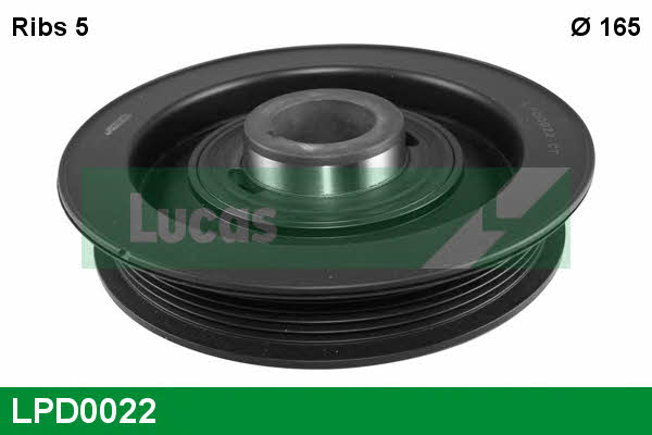 Lucas engine drive LPD0022 Шкив коленчатого вала LPD0022: Отличная цена - Купить в Польше на 2407.PL!