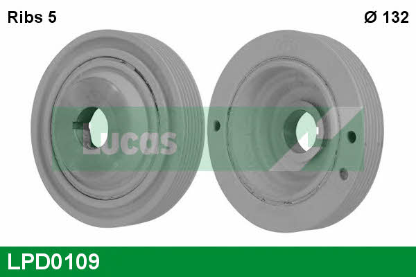 Lucas engine drive LPD0109 Pulley crankshaft LPD0109: Buy near me in Poland at 2407.PL - Good price!