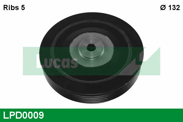 Lucas engine drive LPD0009 Pulley crankshaft LPD0009: Buy near me in Poland at 2407.PL - Good price!