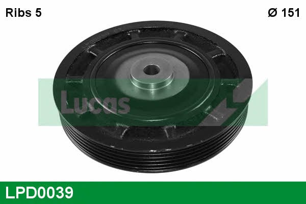 Lucas engine drive LPD0039 Pulley crankshaft LPD0039: Buy near me in Poland at 2407.PL - Good price!