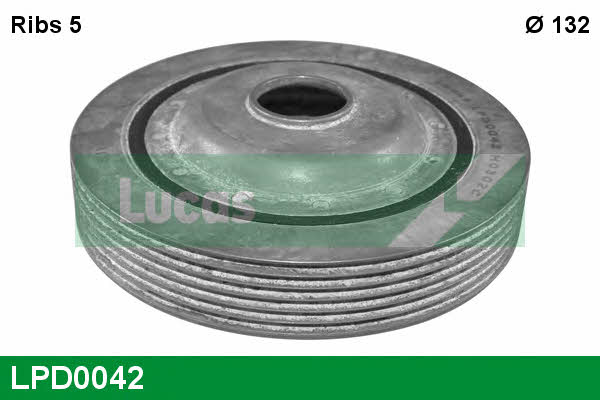 Lucas engine drive LPD0042 Pulley crankshaft LPD0042: Buy near me in Poland at 2407.PL - Good price!