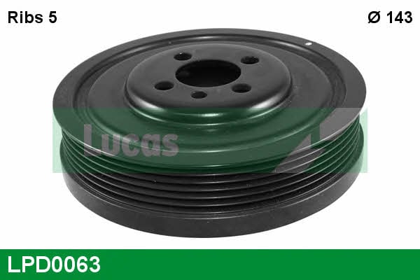 Lucas engine drive LPD0063 Pulley crankshaft LPD0063: Buy near me in Poland at 2407.PL - Good price!