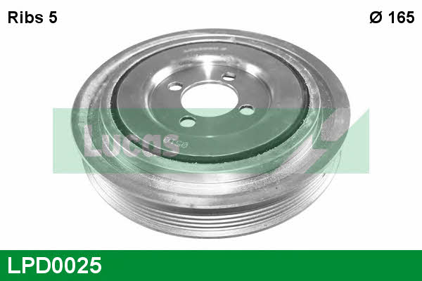 Lucas engine drive LPD0025 Pulley crankshaft LPD0025: Buy near me in Poland at 2407.PL - Good price!