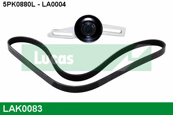  LAK0083 Drive belt kit LAK0083: Buy near me in Poland at 2407.PL - Good price!