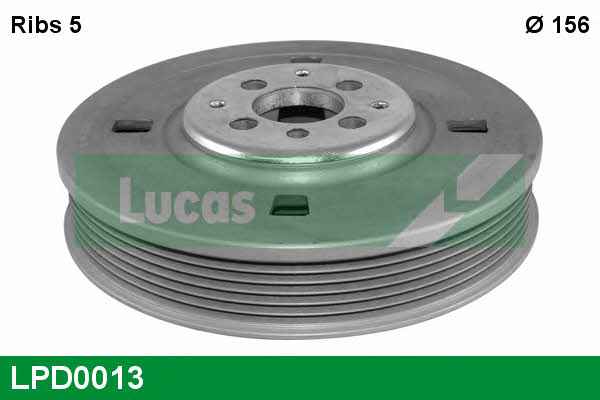 Lucas engine drive LPD0013 Шкив коленчатого вала LPD0013: Отличная цена - Купить в Польше на 2407.PL!