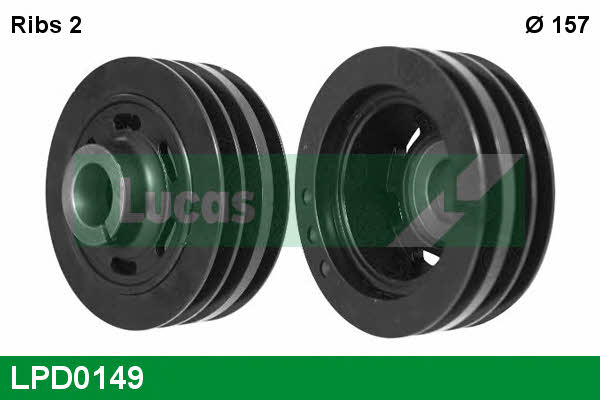 Lucas engine drive LPD0149 Pulley crankshaft LPD0149: Buy near me in Poland at 2407.PL - Good price!