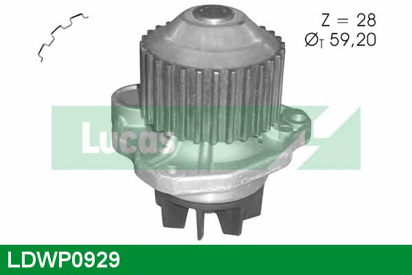 Lucas engine drive LDWP0929 Помпа водяна LDWP0929: Купити у Польщі - Добра ціна на 2407.PL!