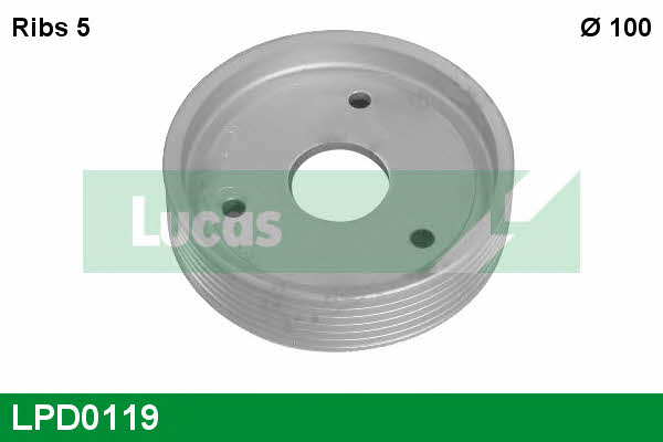 Lucas Engine Drive LPD0119 Riemenscheibe kurbelwelle LPD0119: Kaufen Sie zu einem guten Preis in Polen bei 2407.PL!