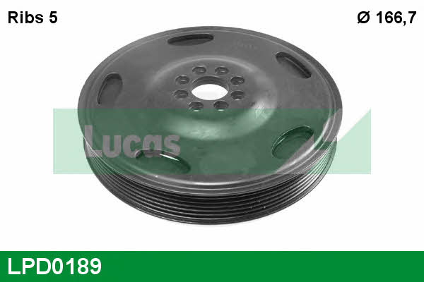 Lucas Engine Drive LPD0189 Riemenscheibe kurbelwelle LPD0189: Kaufen Sie zu einem guten Preis in Polen bei 2407.PL!