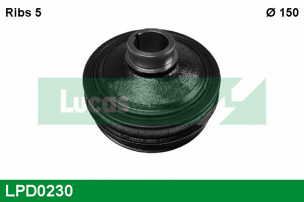 Lucas engine drive LPD0230 Шкив коленчатого вала LPD0230: Отличная цена - Купить в Польше на 2407.PL!